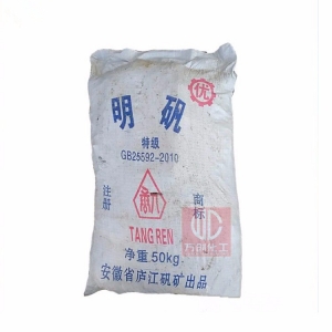 明礬，工業(yè)明礬，KAl(SO?)?·12H?O